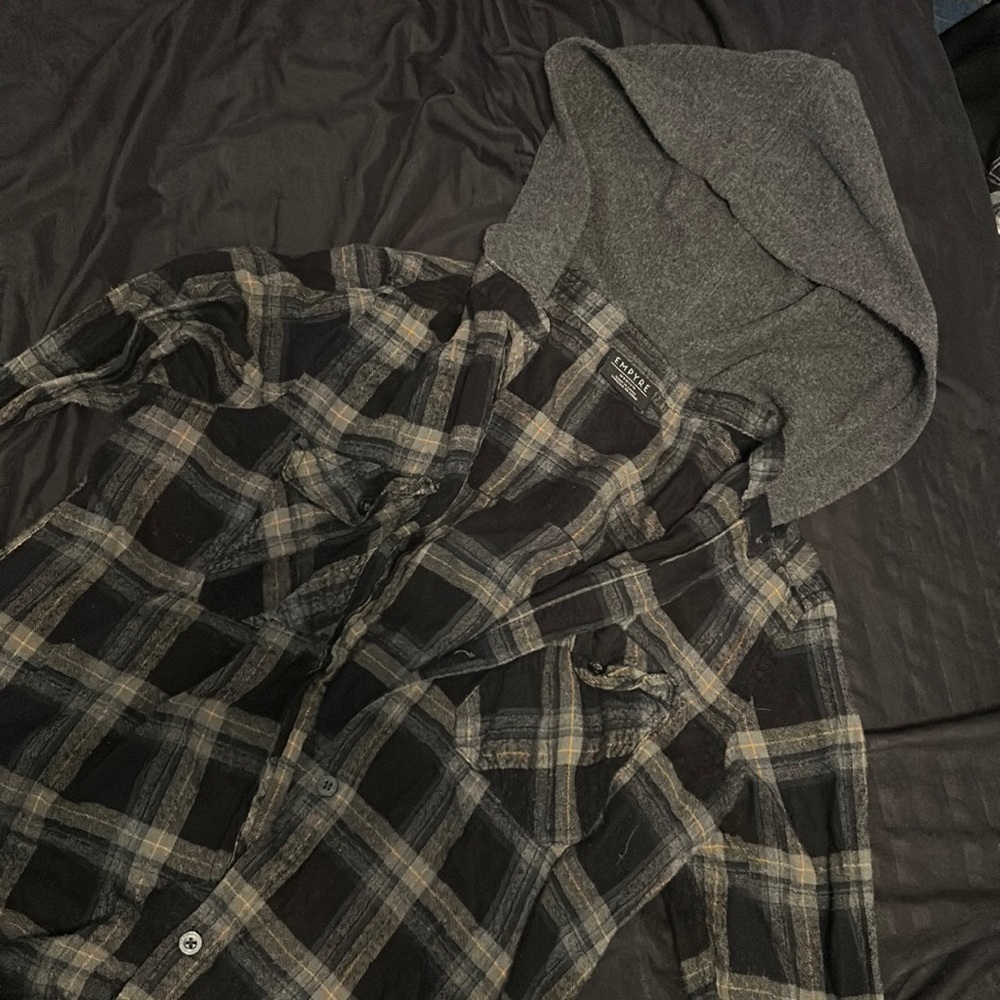 Empyre hooded flannel